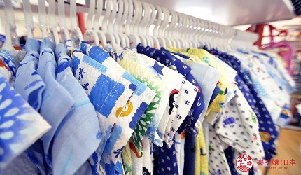 沖繩自由行必買唯一OUTLET「ASHIBINAA」裡的日本人氣童裝嬰兒品牌「Miki House」販售的多種小孩款「甚平」