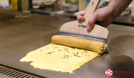 沖繩美食必吃南風中城店嫩滑明太子玉子燒爆漿海葡萄超推薦明太子玉子燒製作實況