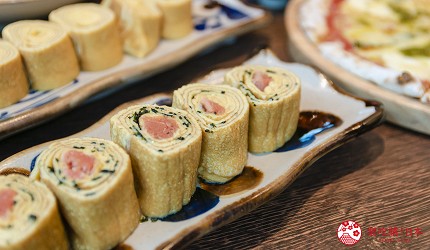 沖繩美食必吃南風中城店嫩滑明太子玉子燒爆漿海葡萄超推薦明太子玉子燒